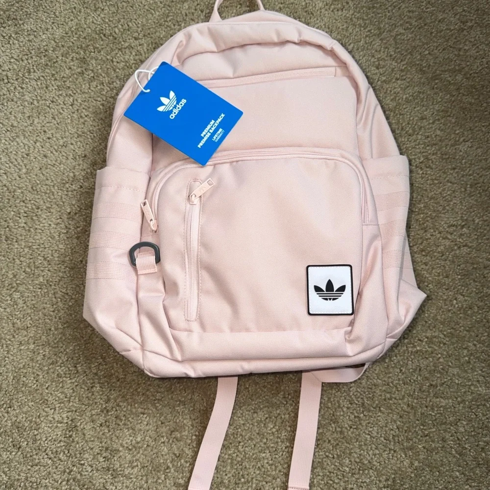 adidas Pink Trefoil Daypack - Picture 2 of 6
